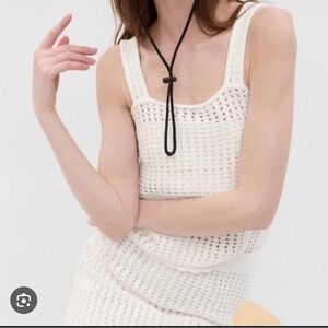 GAP crochet/knit top XL